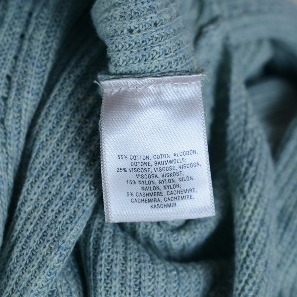 NEW Anthropologie Seafoam Green Tunic Sweater - Picture 9 of 10